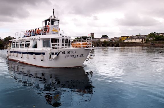 Cruise on the River Shannon when you travel to Ireland