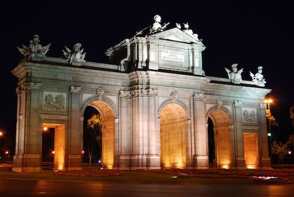 Alcala Gate, Madrid, Spain