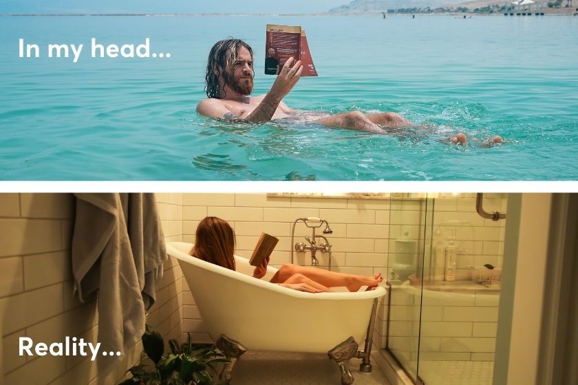 Alt Expectation-vs-reality_bath_beach_book, title Expectation-vs-reality_bath_beach_book