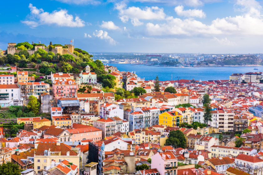 best places to travel with a baby europe lisbon