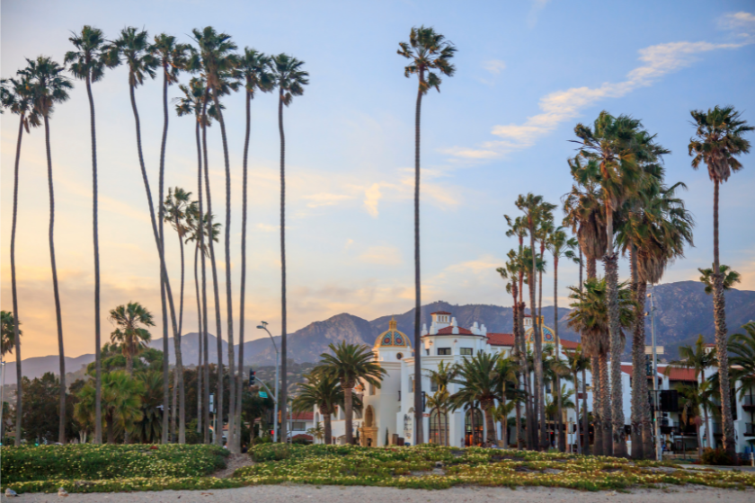 santa barbara among the best places to visit for couple in july