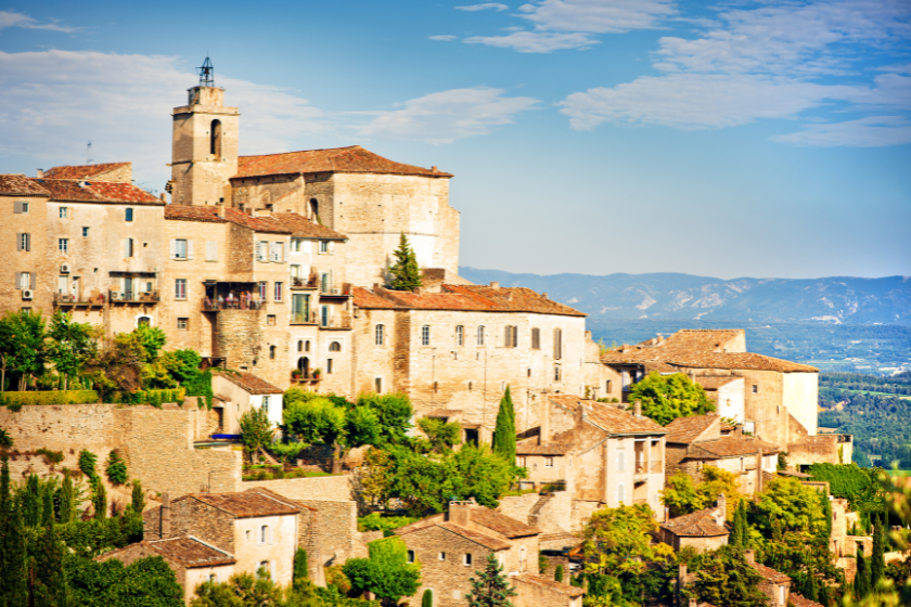  small towns in south of france gordes