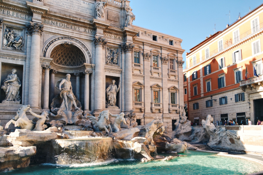 free things to do rome trevi fountain