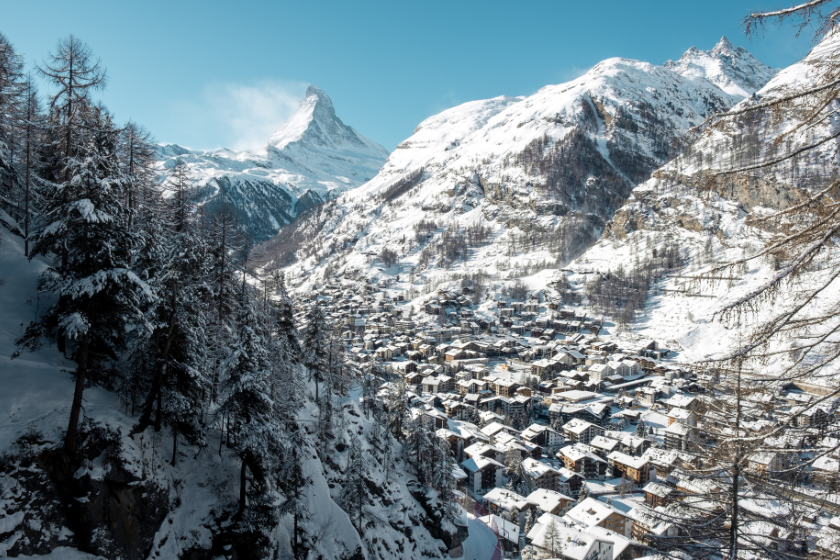 best places ski europe zermatt