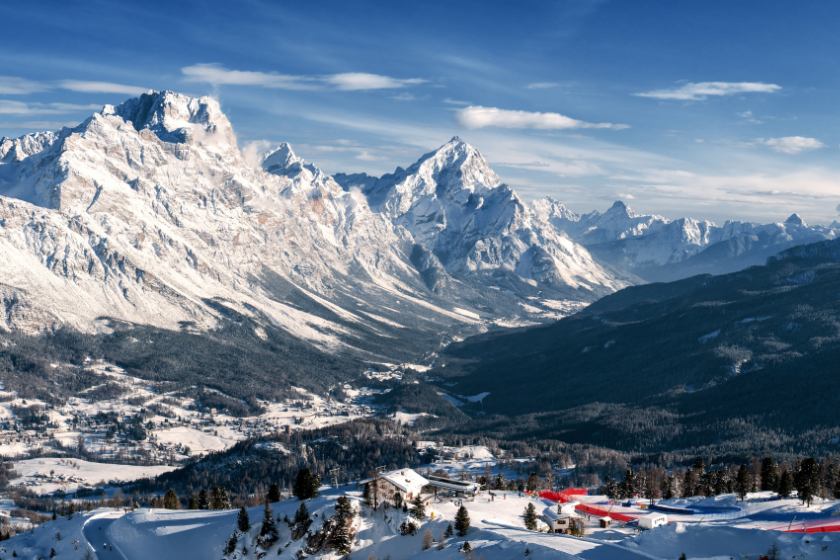 best ski resorts in europe cortina d'ampezzo