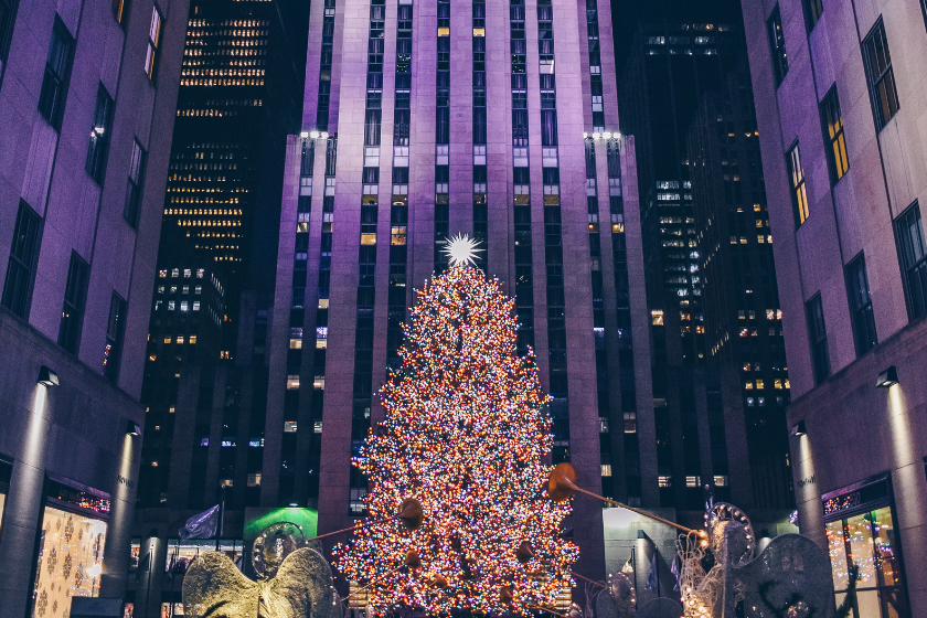 christmas tree in new york