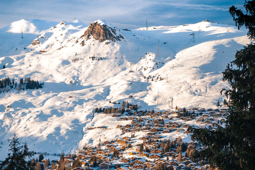 european ski vacation verbier