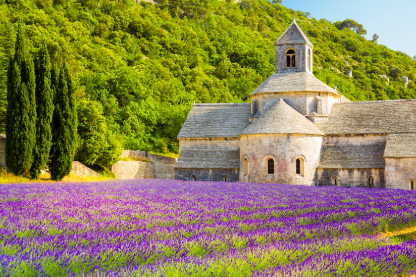 European countryside vacation in Provence, France