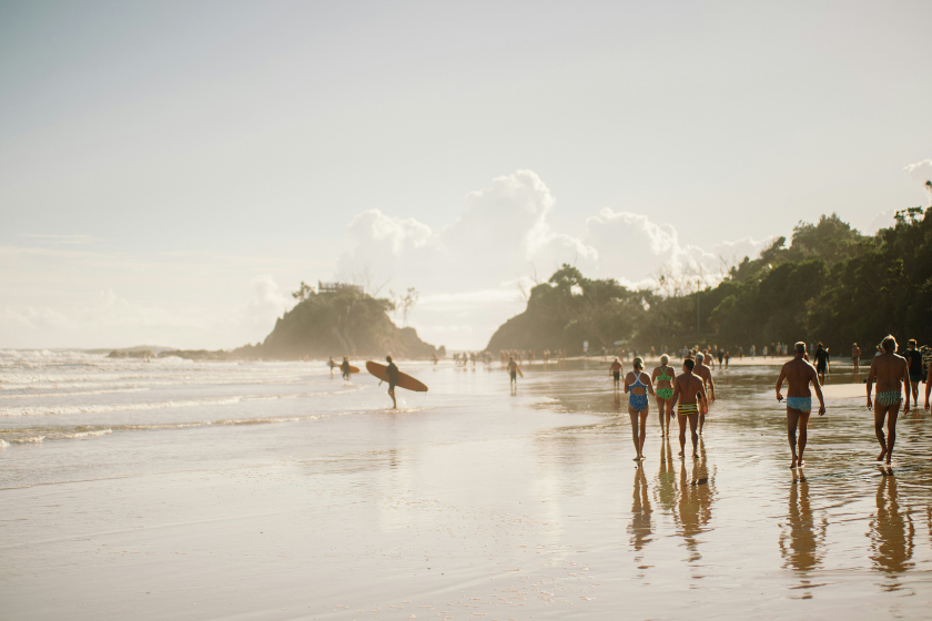 best places to visit february byron bay