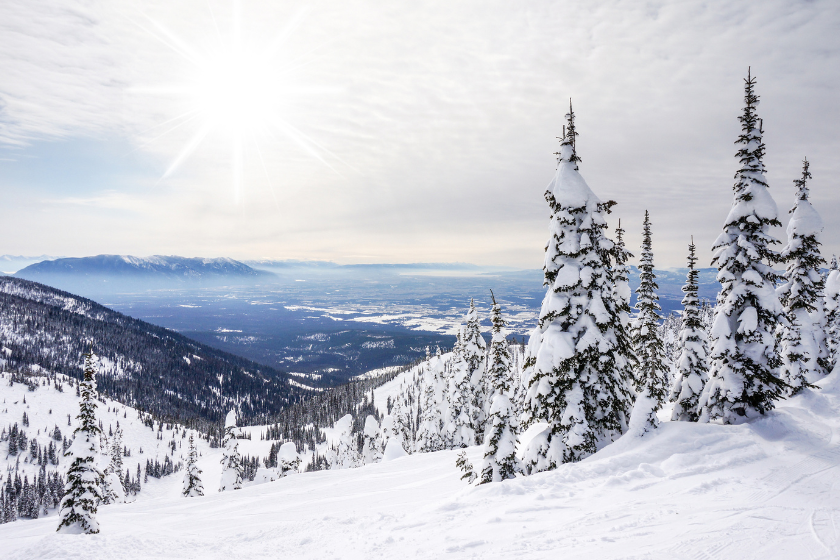 best places to visit february whitefish
