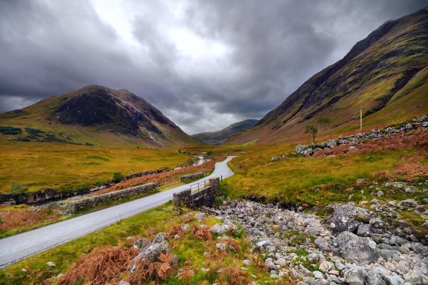 best places to visit october highlands