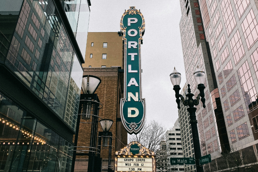 cheap places to travel us portland