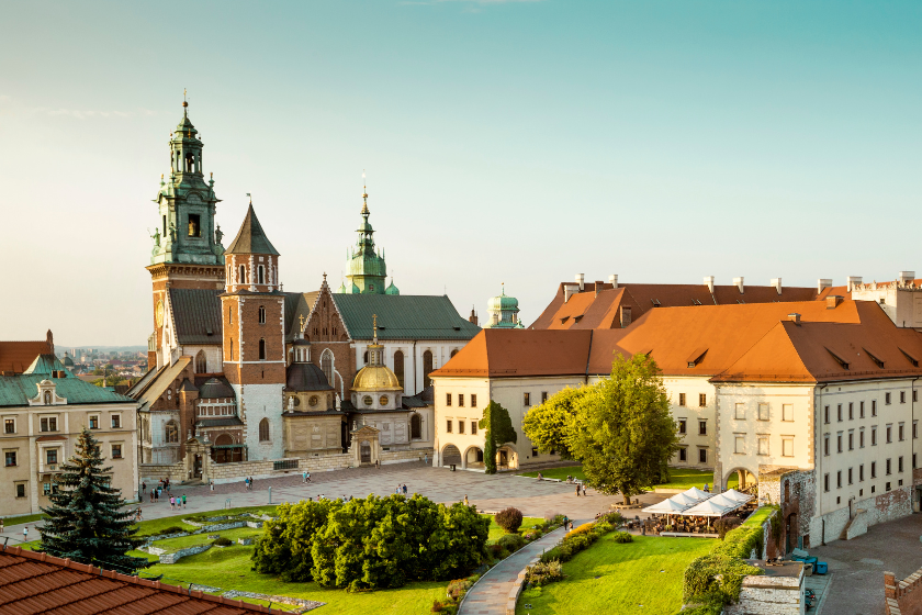 cheapest places to travel in europe 2024 krakow