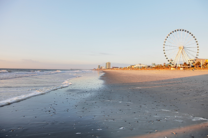 cheap places to travel in us with beaches myrtle beach