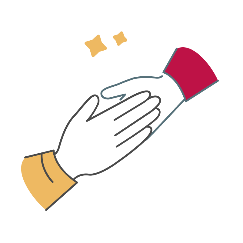 HomeExchange illustration - a living room