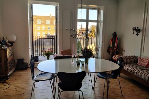 Central Copenhagen, safe and cosy Frederiksberg, 2 balconies Sunny