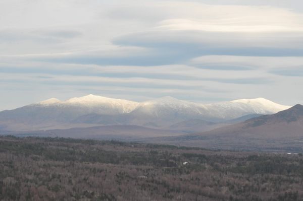 Gorgeous Panoramic Views of the Presidential Range in the White Mountains