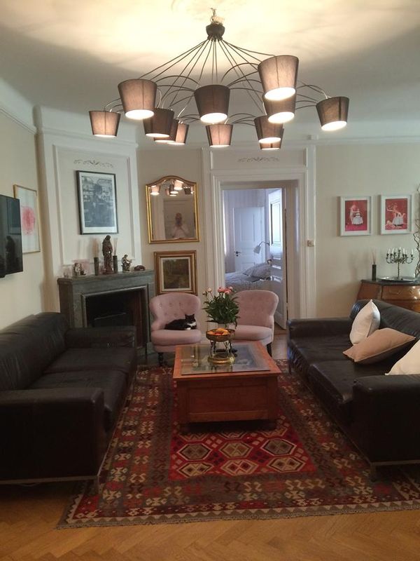 Spacious apartment in absolute central Stockholm.