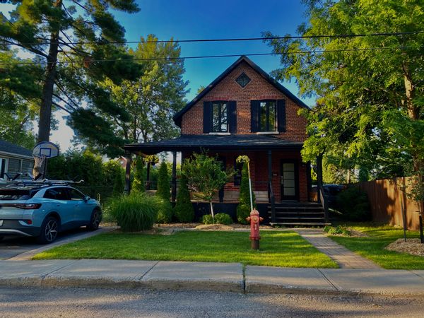 Centennial home across the river from downtown Montreal