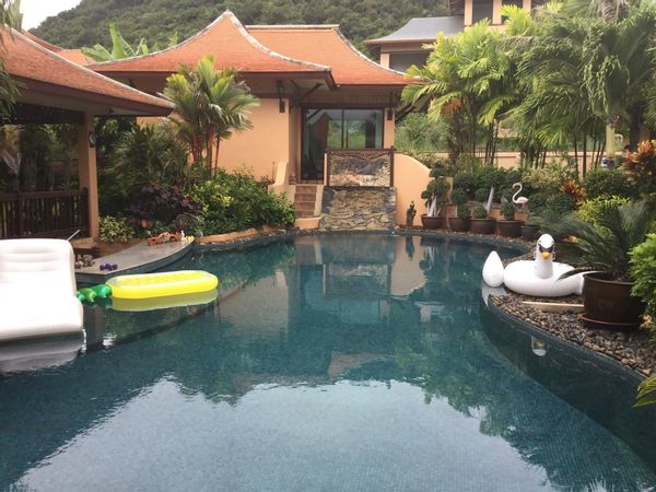 Tranquil location in a beautiful Thai National Park