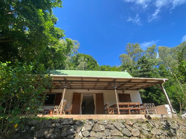 Philippe and Gill's country bungalow on the island of Rodrigues, Mauritius in the Indian Ocean.