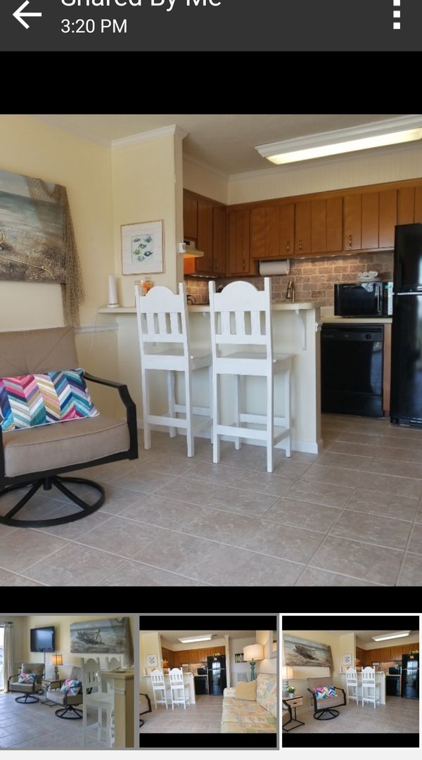 White sand beach with crystal blue waters ..... be our guest in our newly renovated sunkissed condo