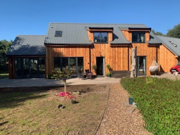 Beautiful new build in an exclusive woodland development on Moray Coast.