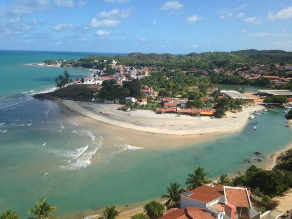 Apartamento próximo a Natal com linda vista para o Mar e o Rio!