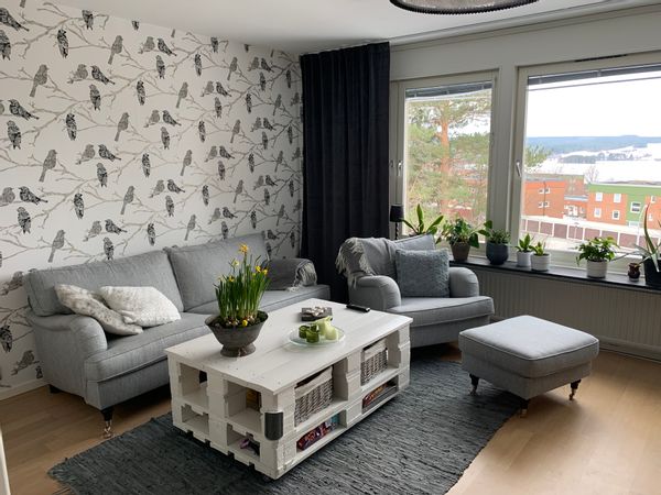 Hem med egen ingång och utsikt över Storsjön