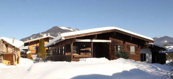 Cosy wooden house in beautifull Kaiserwinkel mountain scenery