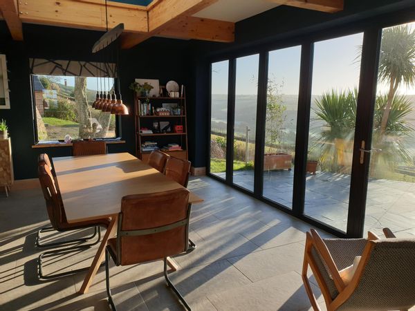 Sarah & Mike's family farmhouse with stunning views.