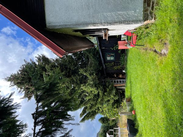 David's cabin in the mountains