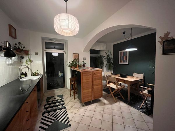 Your private Room in our Design & Artsy apartment in the Glockenbach neighbourhood