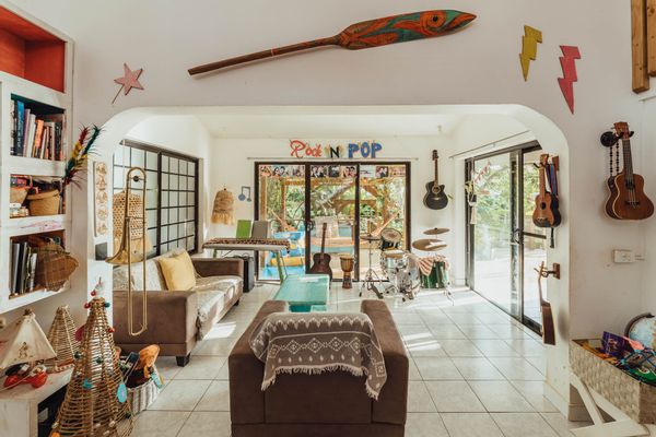 Groovy Banana’s house in the center of Port-Vila