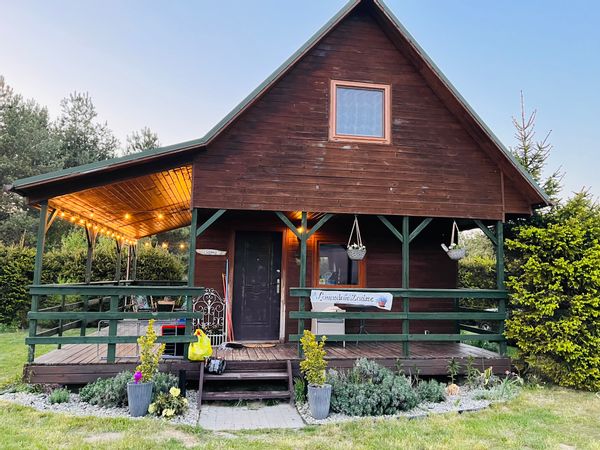 Wooden Cabin near the sea and lake