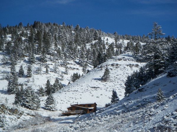 Mountain Home near Yellowstone National Park
