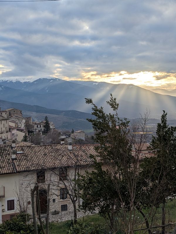 Cozy cottage in beautiful medieval village in Italy's Apennines, near Adriatic Coast