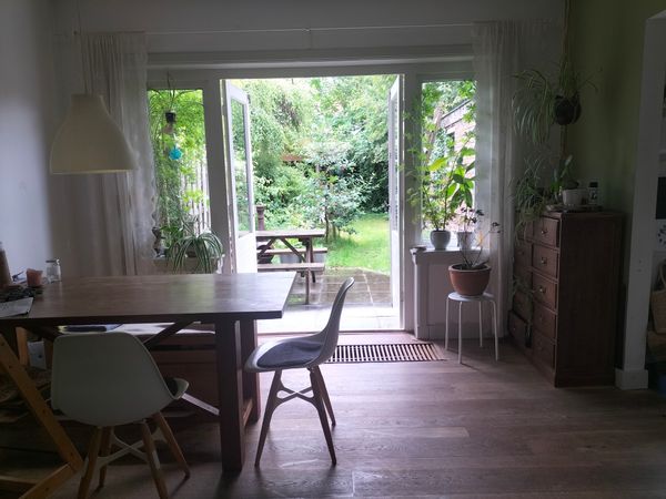 Typical Dutch terraced family house with lovely neighbours in Amersfoort