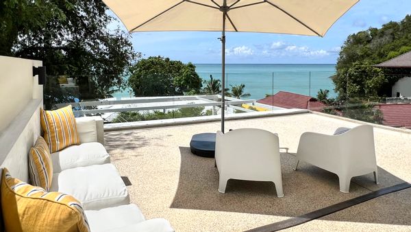 New 2-level Beachfront Seaview Home, Ao Yon Beach