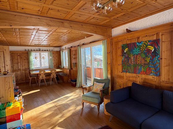 Casa Aurora - Wooden Chalet in the Swiss Alps