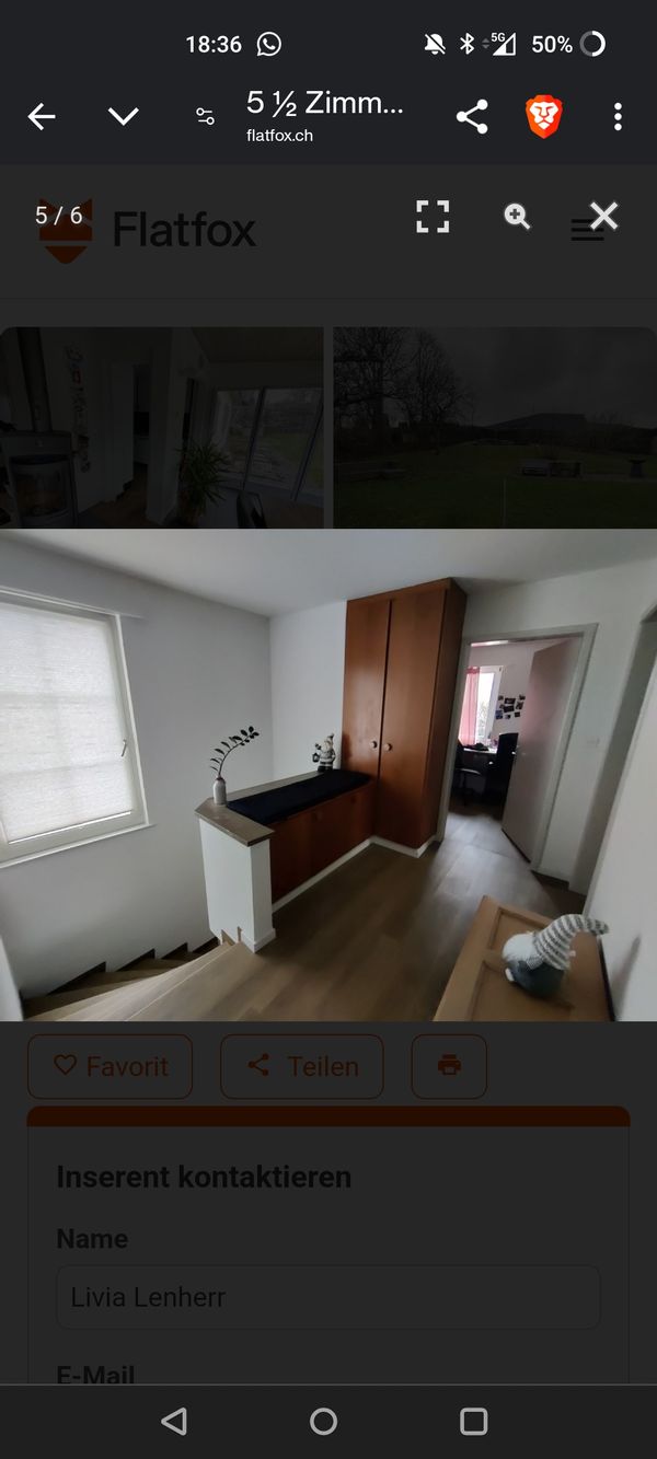 House with garden and cat for 5 months