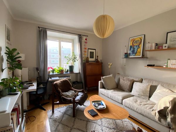 Appartement cosy dans le quartier vivant de Majorna à Göteborg