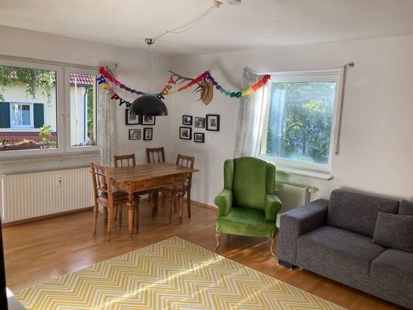 Child-friendly 3-room appartment in Munich with village charm bike distance to center