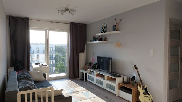 Nice and cozy apartment in a quiet green area of Gdansk, 15 minutes by car from the city center