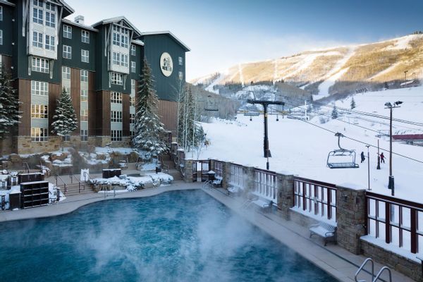 A premium ski in - ski out week stay at Marriott's MountainSide