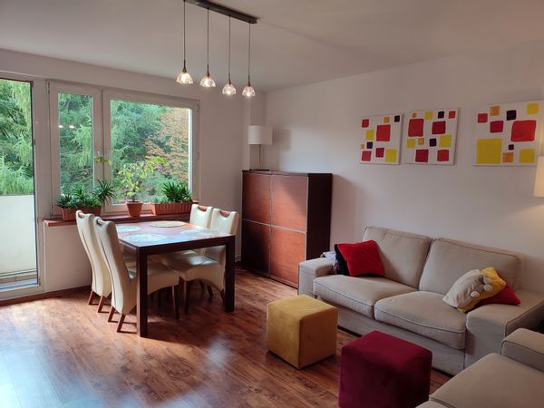 Spacious 4-room apartment near Krakow touristic center