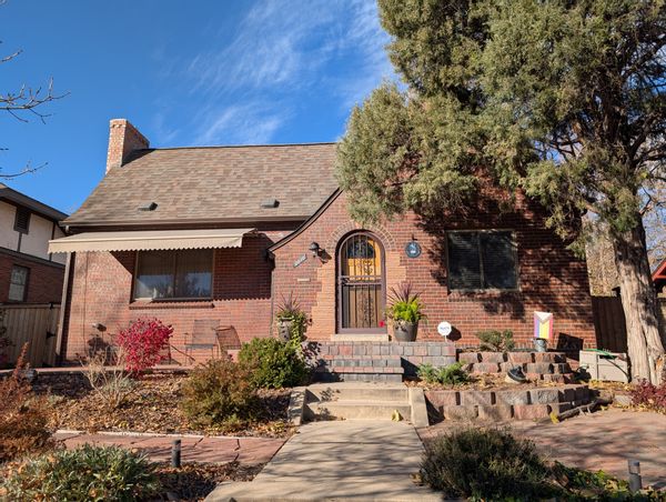 Denver city historic neighborhood house