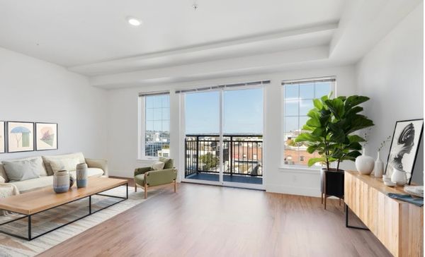 Sunlit Capitol Hill Apartment with Balcony & Amenities