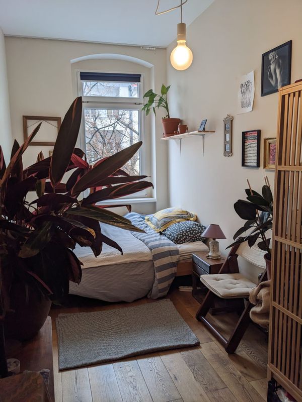 Green cosy shelter at the heart of the city