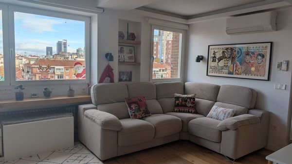 Cristina's Bright and Cozy Apartment.  Situated in a vibrant, well-established neighborhood.